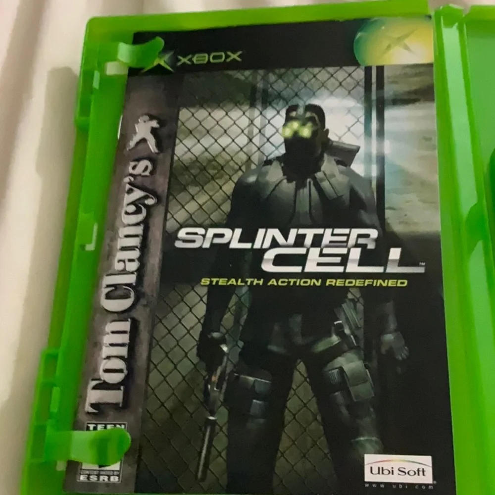 XBOX Original Tom Clancy’s Splinter Cell CIB